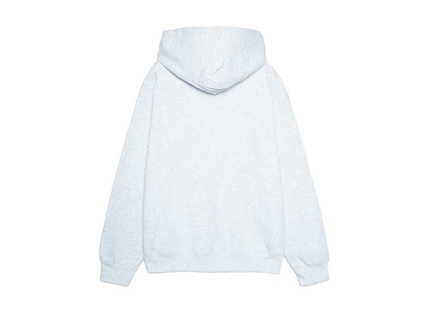 Supreme Small Box Zip Up Hooded Sweatshirt Ash Grey