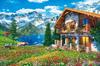 1000-920 Blooming Alpine House by Dominic Davison, 1000-piece (75 X 50 Cm) Jigsaw Puzzle, Made In Japan, APPLEONE
