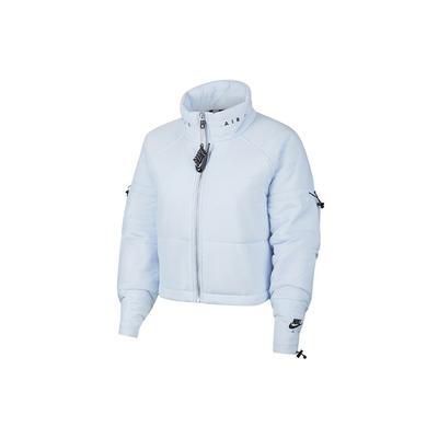 Air Synthetic-Fill Solid Color Stand Collar Jacket Women Jacket Hydrogen-Blue CU5841-407