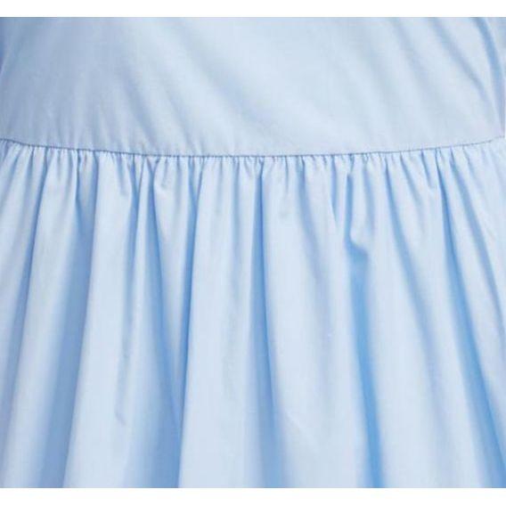 Adidas Originals Puff Sleeve Square Neck Dress Light Blue Women IP1773
