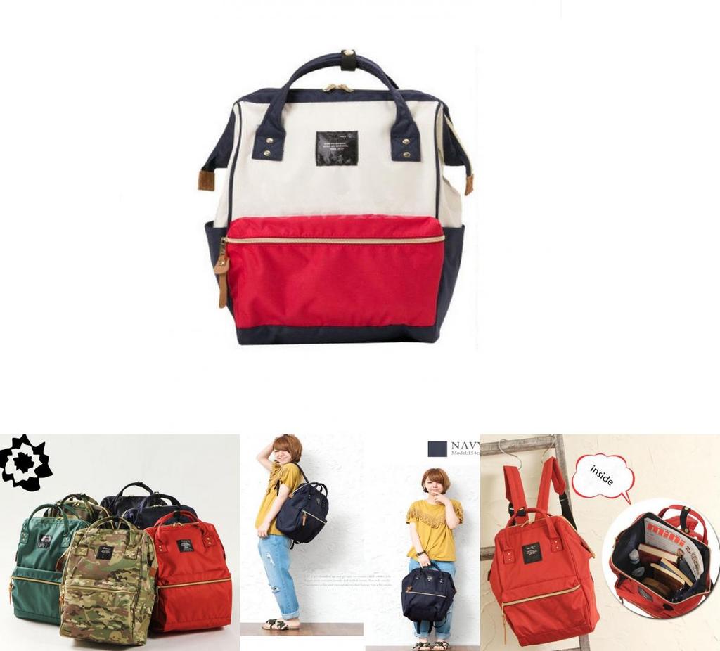 Students Canvas Fashion Backpack Unisex High Quality Waterproof School Bag