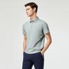YOUNGOR Men's Comfortable Soft Short-Sleeve Polo Shirt