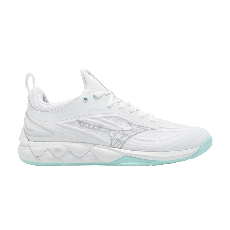 Mizuno Женские кроссовки Wave Luminous 3 Белые с синим оттенком V1GC242045 36.5