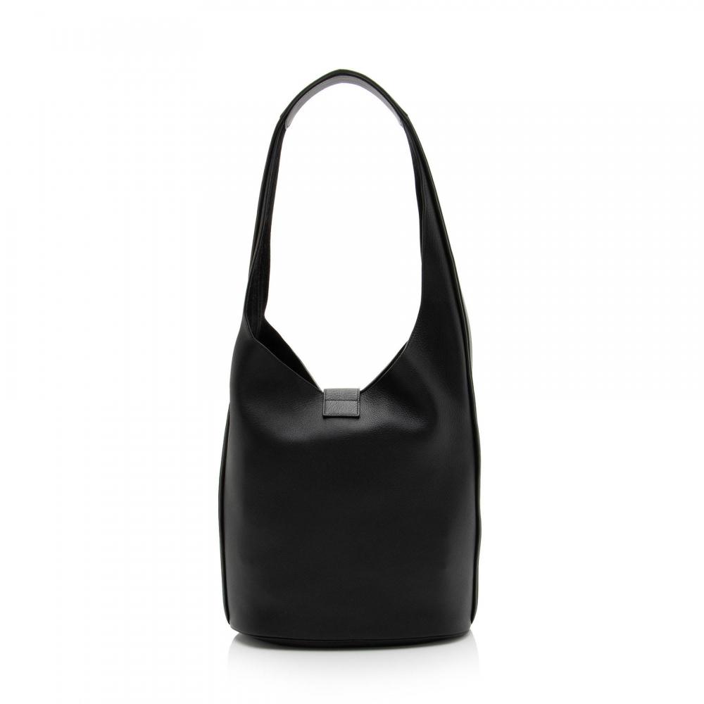 Salvatore Ferragamo Archivo Gancio Large Hobo Black