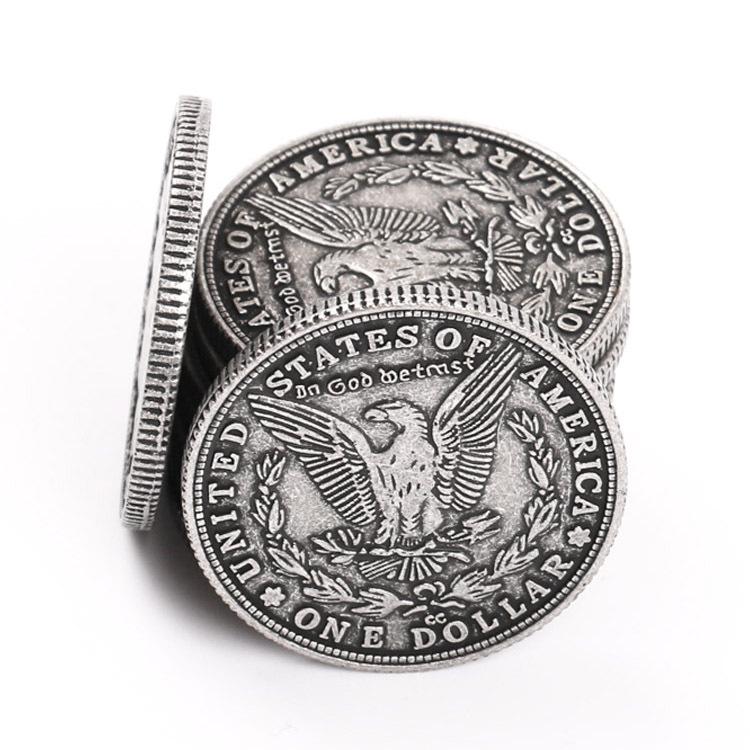 Pièces Morgan Vintage Accessoires de Magie: Pièces de Magie de Proximité, Pièces Anciennes, Jouets Magiques