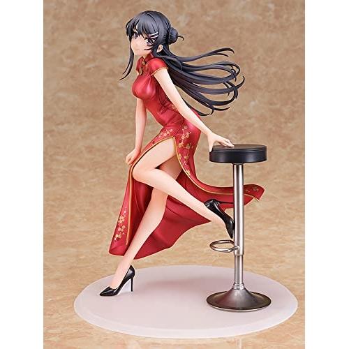 Seishun Buta Yarou Bunny Girl Senpai Mai Sakurajima, китайское платье, раскрашенная фигурка в масштабе 1/7