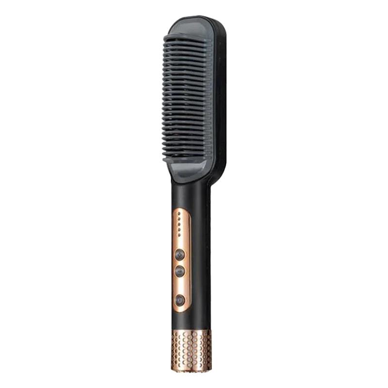 Negative Ion Hair Straightener Hot Sale Mini Hair Straightener Hot Comb Customized Hairs Styling No Harm To Hair Anti Scalding