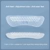 Adesivo per Tacco Protezione Tacco per Scarpe Cuscinetti Tacco Antiscivolo Inseri Tacco Antiscivolo Inserti Posteriori Scarpa in Silicone Cura del Piede per Donne Uomini