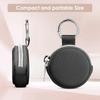 Small Travel Jewelry Organizers Soft Leather Case With 4 Color Addition For Earrings Rings Necklace Storage