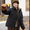 Outdoor Jacket Women's Short Model New Winter Thickened Tooling Casual Down Cotton-padded Jacket Jacket