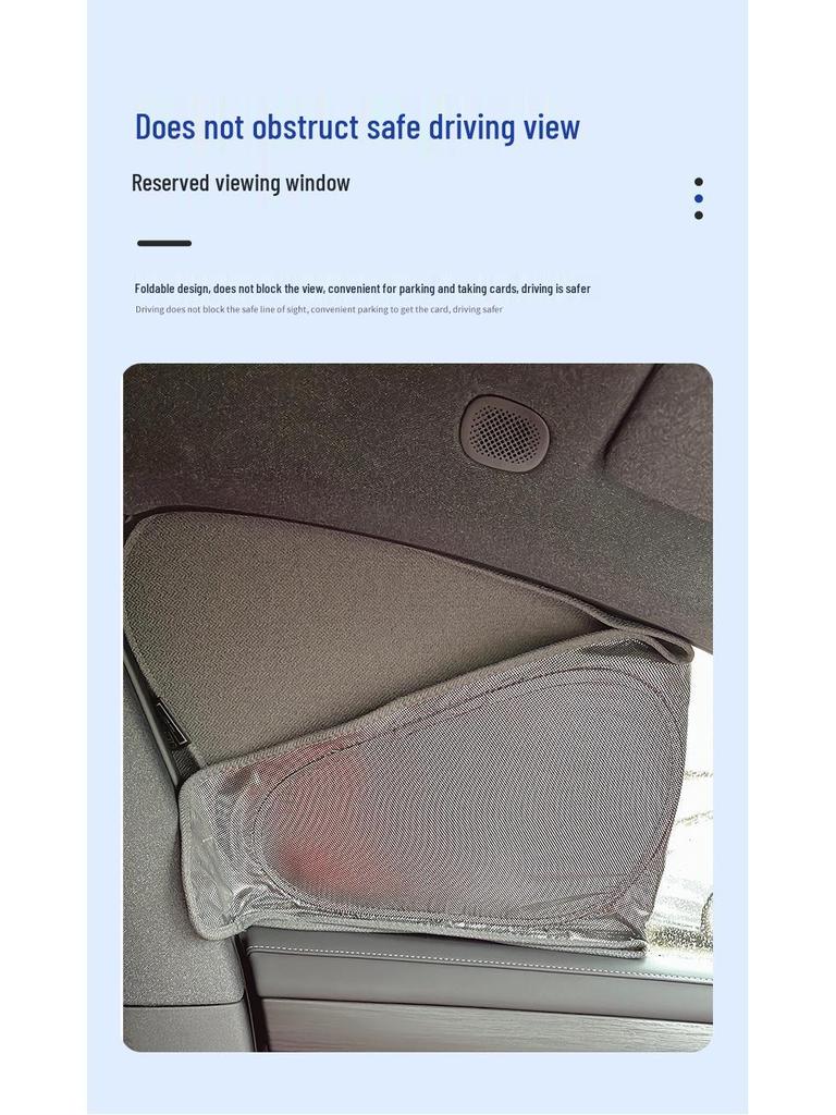 Heatproof, Mold-Proof, Sunshade Opaque Car Window Privacy for Ideal L6/L7/L8/L9 Models