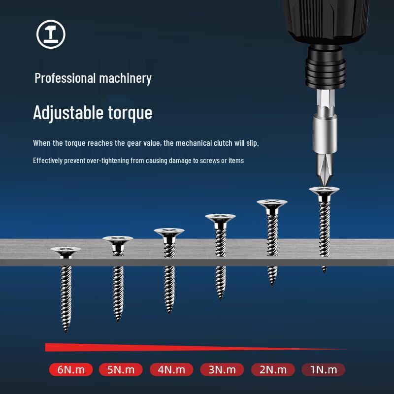 Ruide Cordless Electric Screwdriver CN Plug (adapter Included)