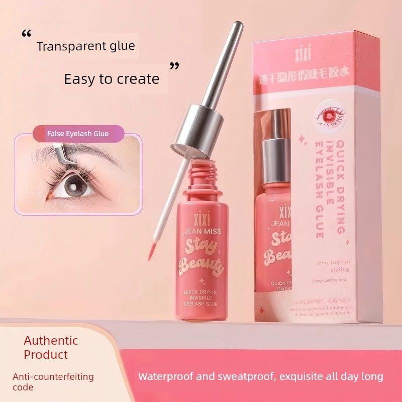 

Xixi Fake Eyelashes Glue Double Eyelid Long-Lasting Super Sticky Hair-Styling Mild Non-Irritating Quick-Drying Grafting Eyelash Special 8ml