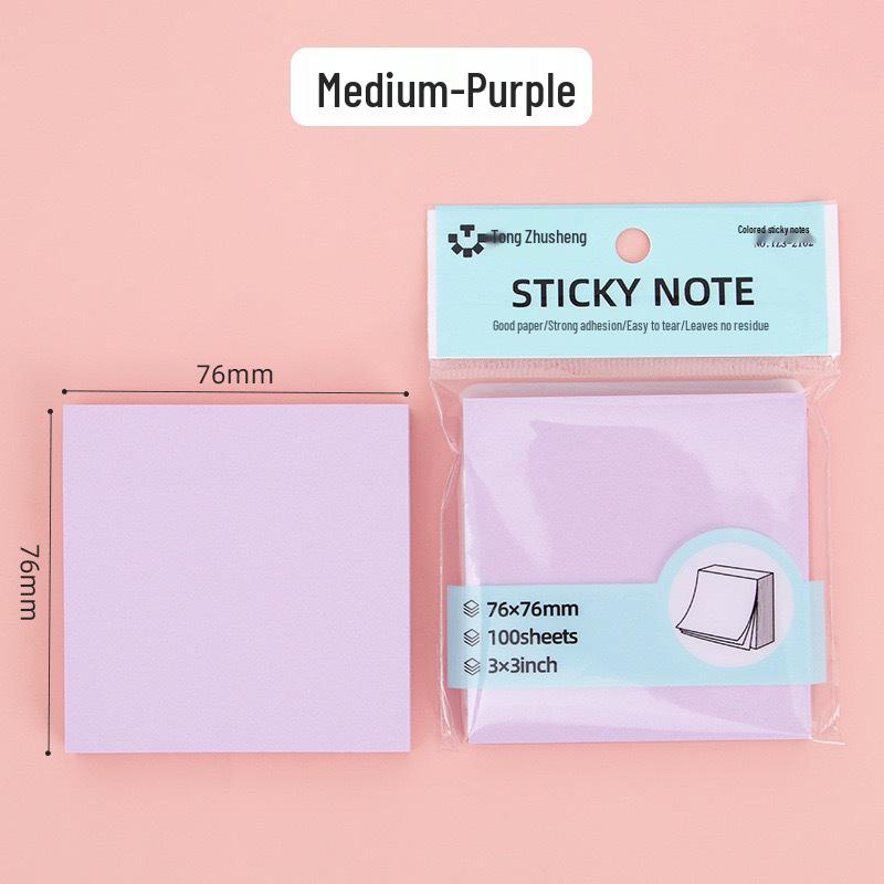 Heart-Shaped Colorful Sticky Notes for Students - Creative Index Memo Pads