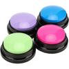 4Pcs Voice Recording Button 30s Recordable Sound Buttons Dog Answer Buzzers Talk Button for Pets Training