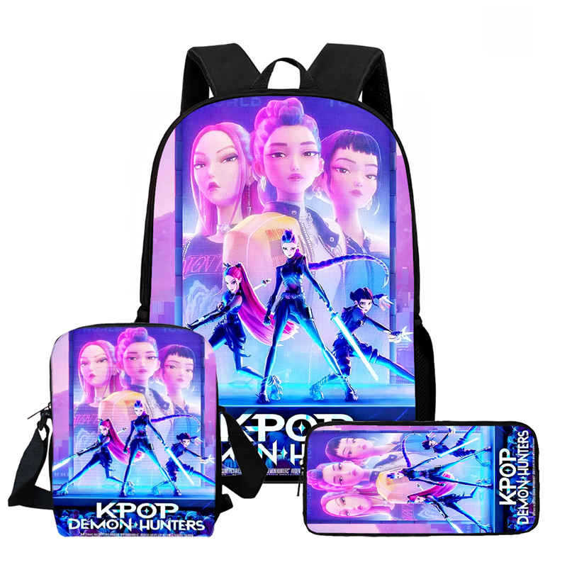 Kpop Witch Hunter Group Schoolbag High Definition Printing Casual Cross Border Light Backpack One Piece Hair