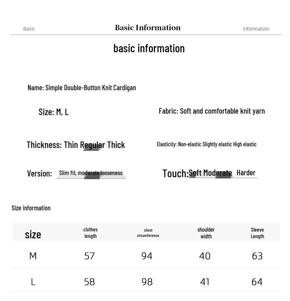 Women's Round Neck Knit Cardigan Sweater