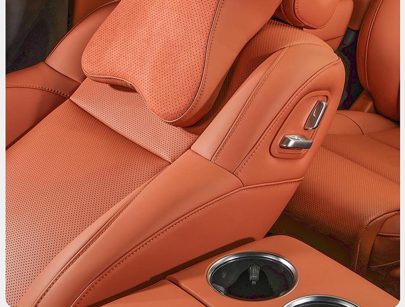 Entwickelt für Maybach M9, M8 und M7, verbessert dieses Auto-Kopfstützkissen den Komfort in Ihrem Fahrzeug.