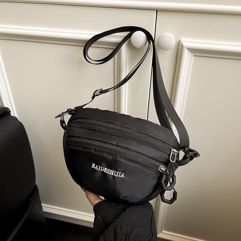 Women's Color Block Lightweight Crossbody Bag – Versatile Multi-Layer Sports and Hiking Mini Shoulder Bag