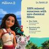 La Shield Disney Moana Kids Mineral Sunscreen SPF 50 PA+++ 50G | Free Sticker Set | Water Resistant | Fragrance Free | For Kids Over 2 Years