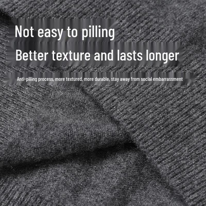 Jingdong Jingzao 100% Cashmere Men's Sweater