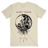 Sleep Token T-Shirt Take Me Back To Eden Rock Band New Natural Official