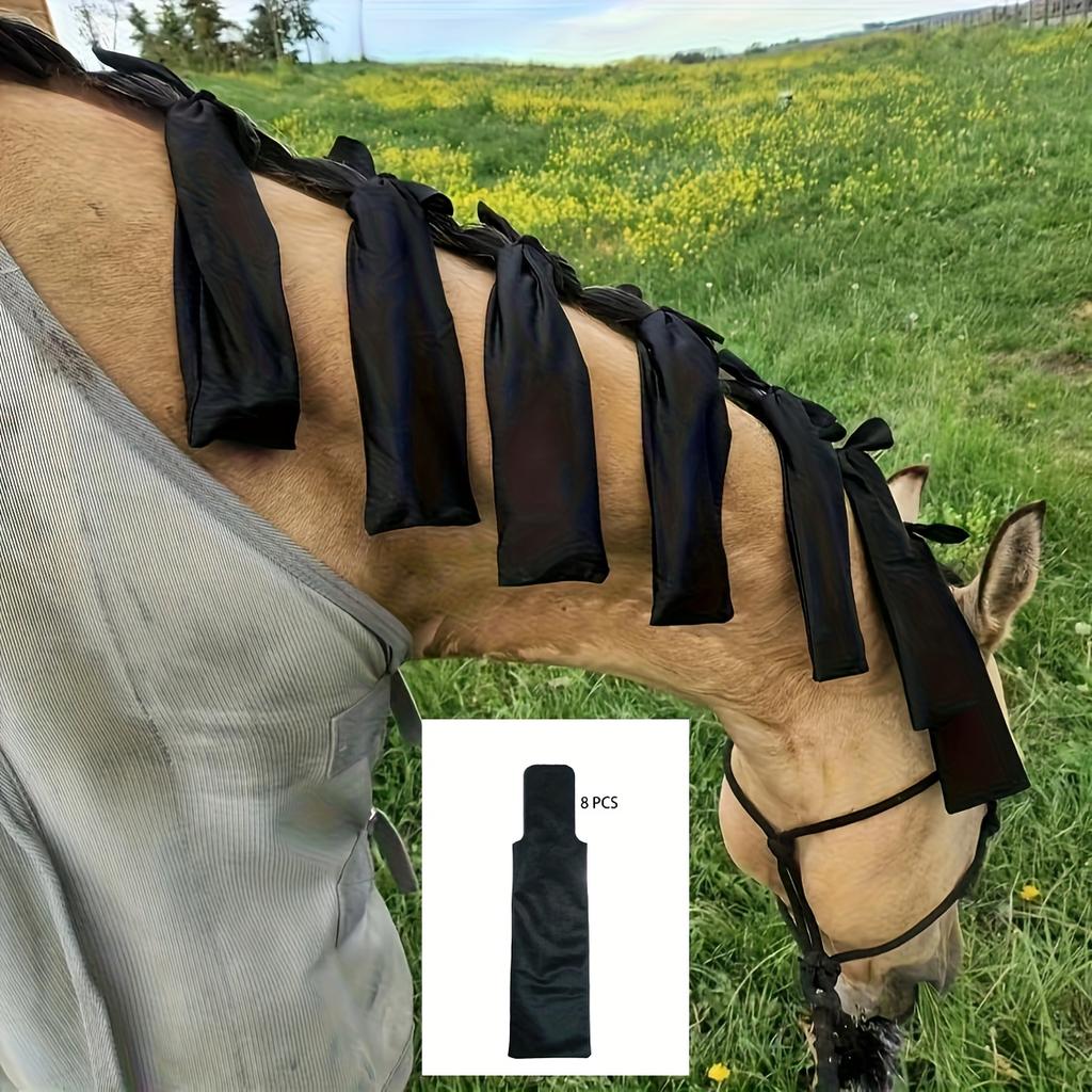 Horse Mane Protective Cover Horse Mane Windproof Cover Effectively Protects the Mane from Wind and Wear Horse Mane Dirt-proof Cover