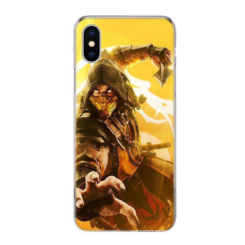 

Mortal Kombat Phone Case Cover For iPhone 11 12 13 Mini 14 15 Plus 16 Pro Max 17 Air 7 8 + SE Art Customized Fundas 11 12 13 Min iPhone 12 Pro Max