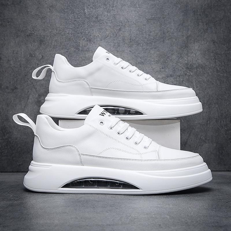 Trendy men's shoes, new boys niche board shoes, trendy air cushion little white shoes, simple and versatile, Douyin has the same style in stock.