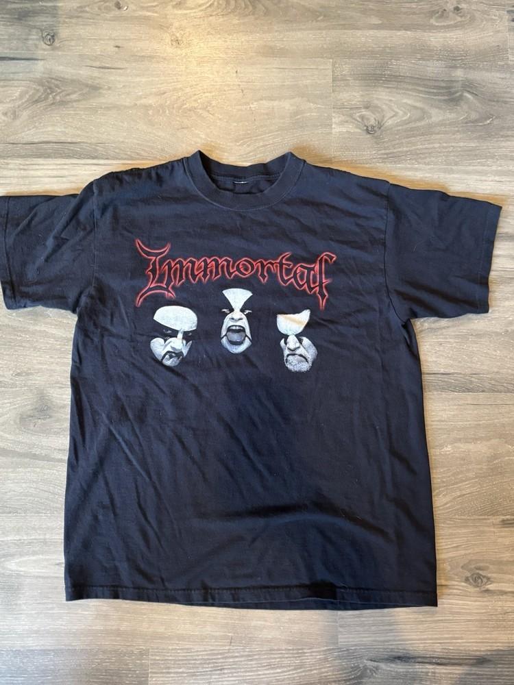 Vintage Style Immortal band Shirt Unisex Concert S-5XL LO465 Unisex T-Shirt M