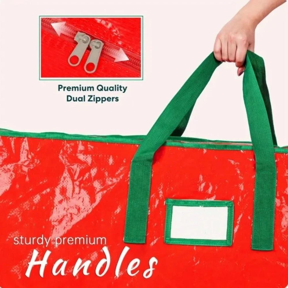 Large Capacity Christmas Tree Storage Bag Waterproof Christmas Packaging Bag  Christmas Decoration