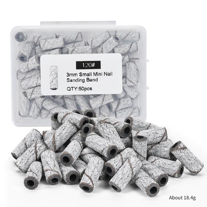 Set Manichiură Mini Bandă Abrazivă pentru Unghii și Mandrină