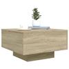 VidaXL Table basse chêne sonoma 55x55x31 cm bois d'ingénierie 836569