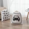 Custom Logo Cotton Drawstring Canvas Pouch - Clothes Storage Linen Bag