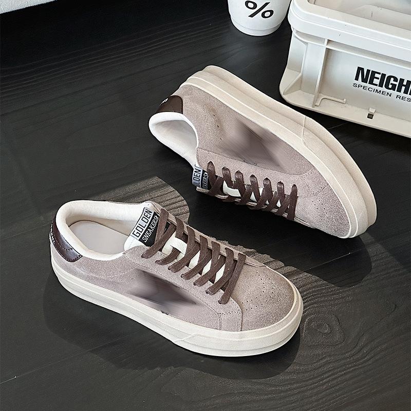 Leather Star Small Dirty Shoes Women's Winter Retro Old Velvet Warm Fashion Casual Versatile Board Shoes