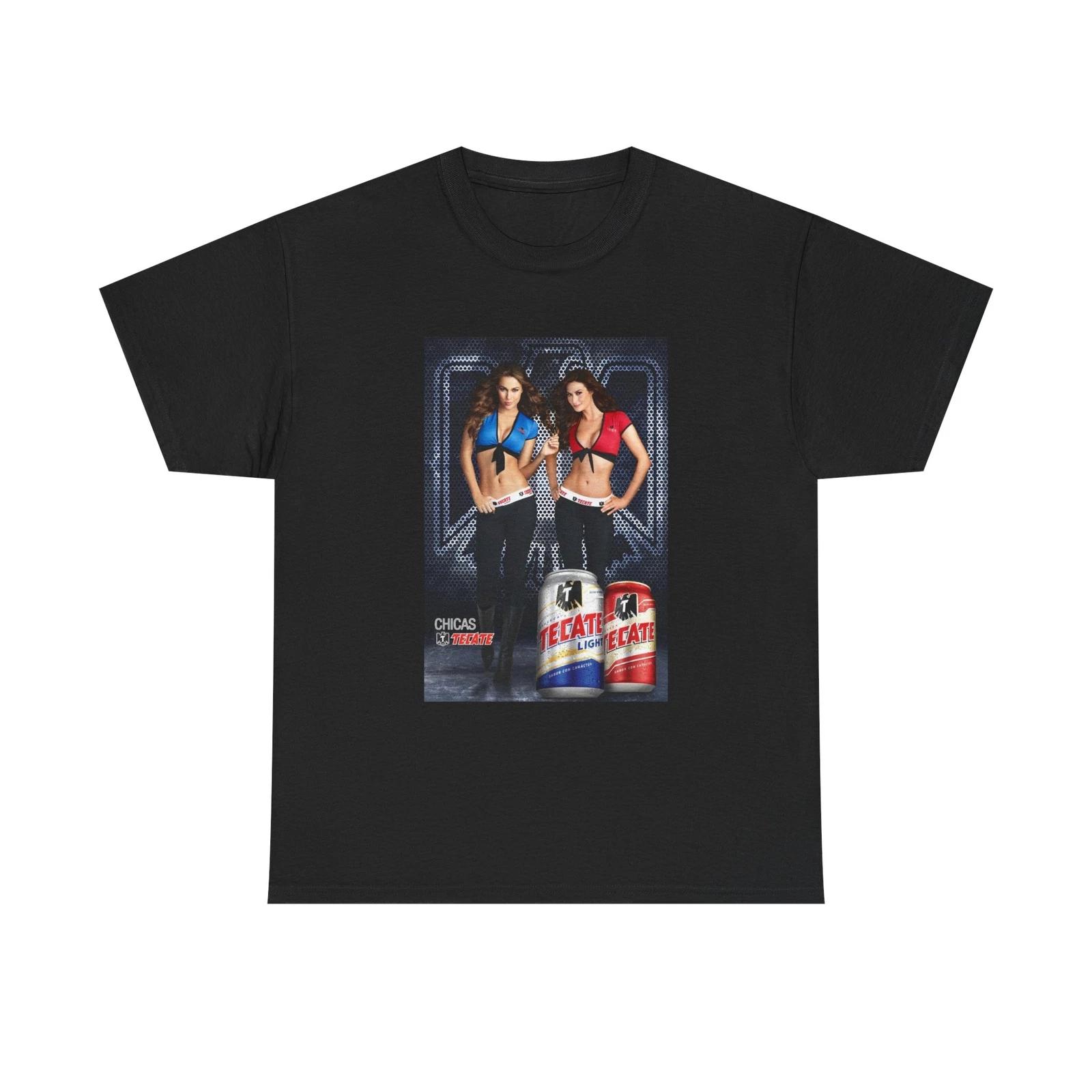 Men s and Women s T-shirts Tecate Beer Poster L