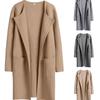 Autumn/Winter European & American Women's Casual Lapel Wool Coat