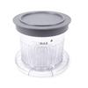 Tasse à Mélanger pour Glace avec Couvercles, Tasses à Dessert Lavables au Lave-Vaisselle, Tasses Congélateur de 0,25 Litre pour Glace Maison, Smoothies et Desserts,