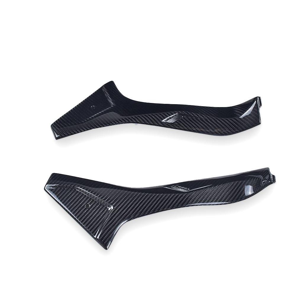 Carbon Fiber Frame Cover for Honda CBR650R (2019+): Modified 3K Dry Carbon Motorcycle Accessory