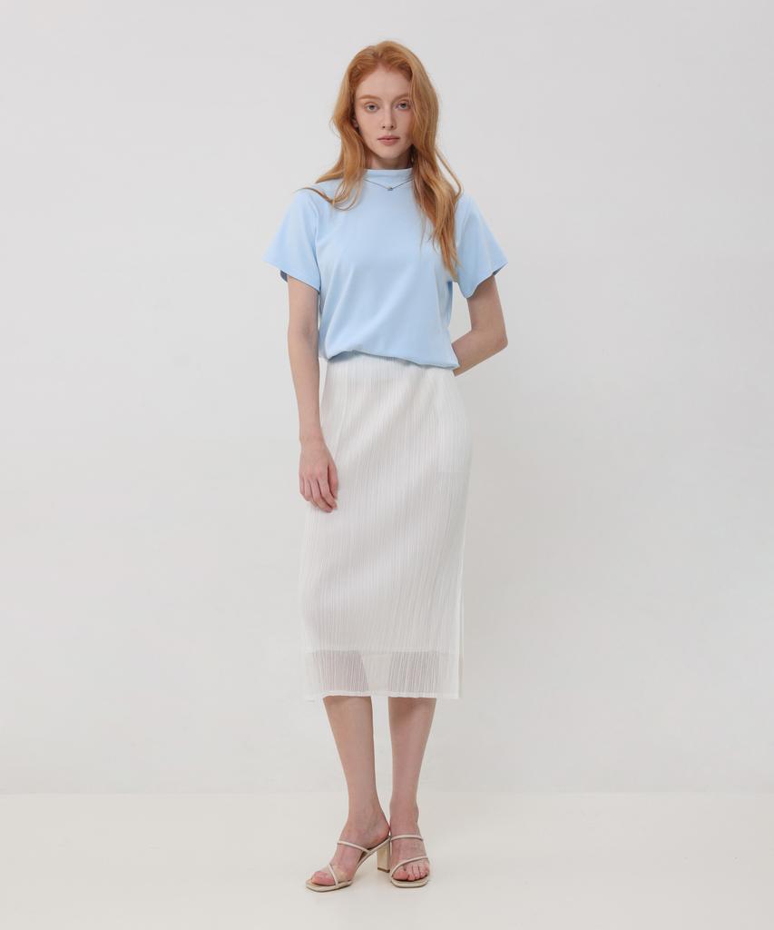 Pleats Mood Aile Pleats Double Skirt