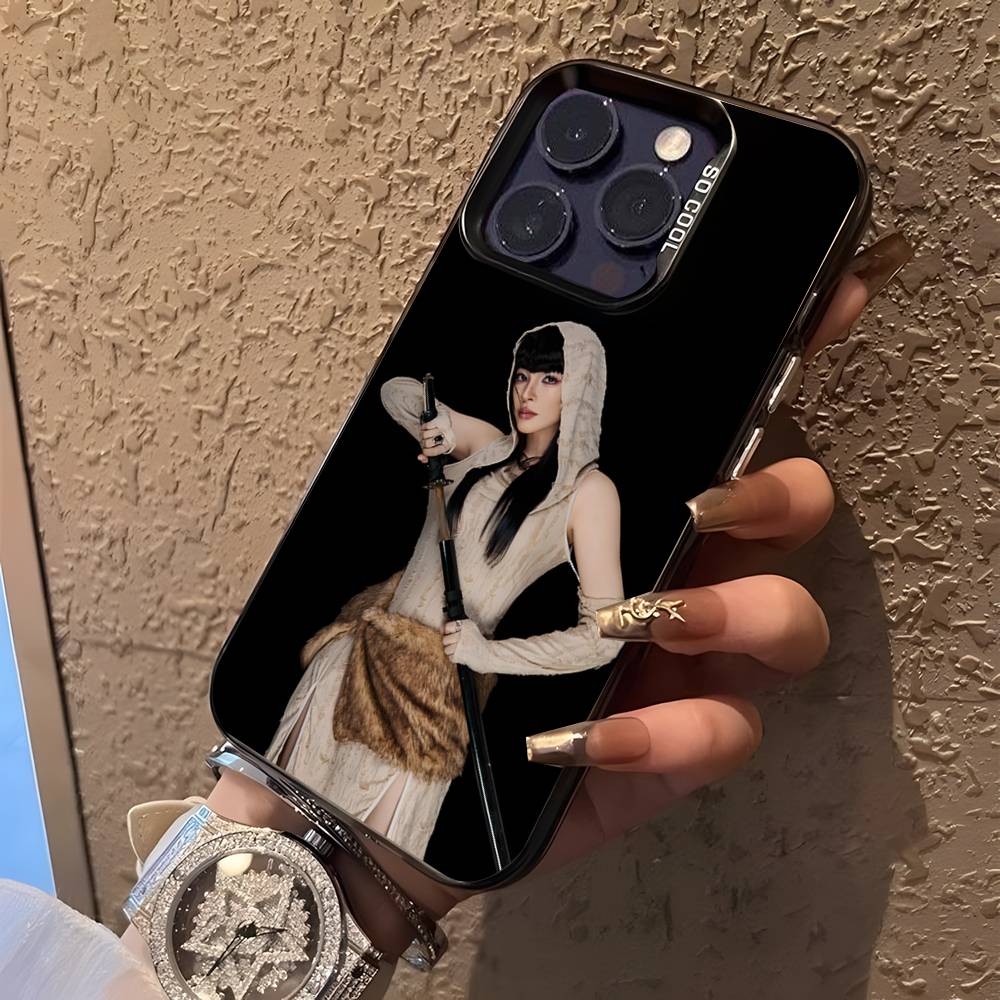 Faye Peraya Malisorn For iPhone 17,16,15,14,13,12,11,Mini,Pro,E,SE4,XS,MAX Black Candy Matte Cover
