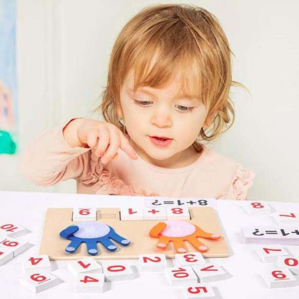 Finger Counting Design Math Learning Games Intellectual Development Toys For Toddlers