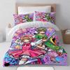 3D Print C-Cardcaptor Sakura Bedding Set Duvet Cover Pillowcase Anime Kinomoto Sakura Twin Queen King Size Kids Adult 2/3piece