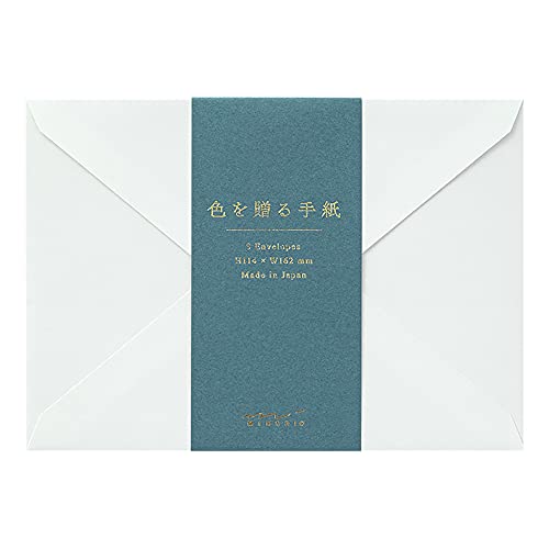 

Midori 20570006 Конверт для западного формата 2 цвета, синий