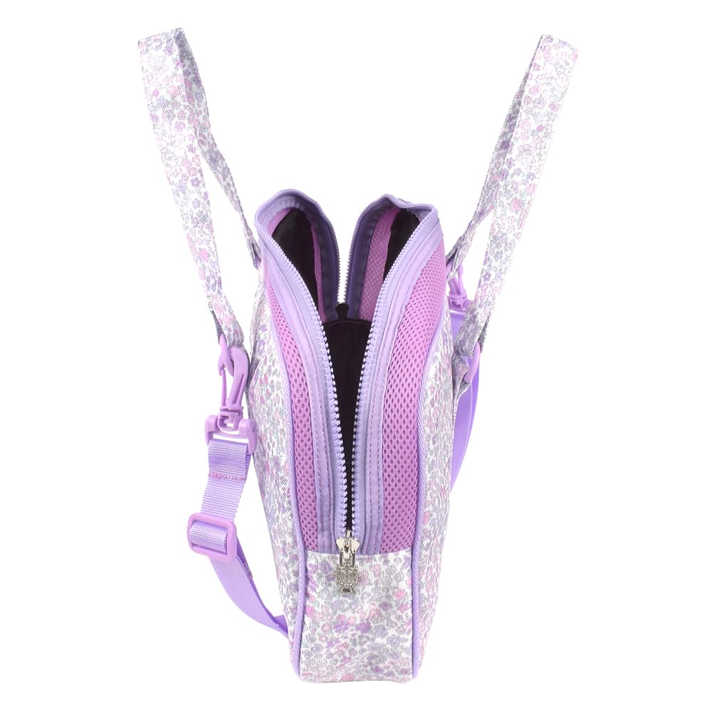 COLORFUL CANDY STYLE Calligraphy Floral Mist with Shoulder for Elementary School Includes a Free Wiping Bag, Water-Repellent, Lightweight, (All-Over