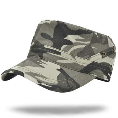 CROC BLANC Casquette Militaire Chapeau Casquette de Travail Camouflage Décontracté Extérieur CA111 Camouflage Homme (01 Vert)