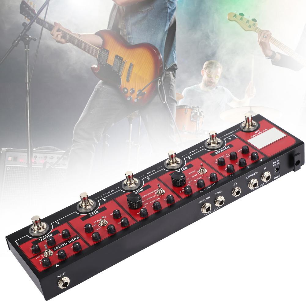 Mini Analog Compressor Electric Guitar Effect Pedal True Bypass Metal Shell