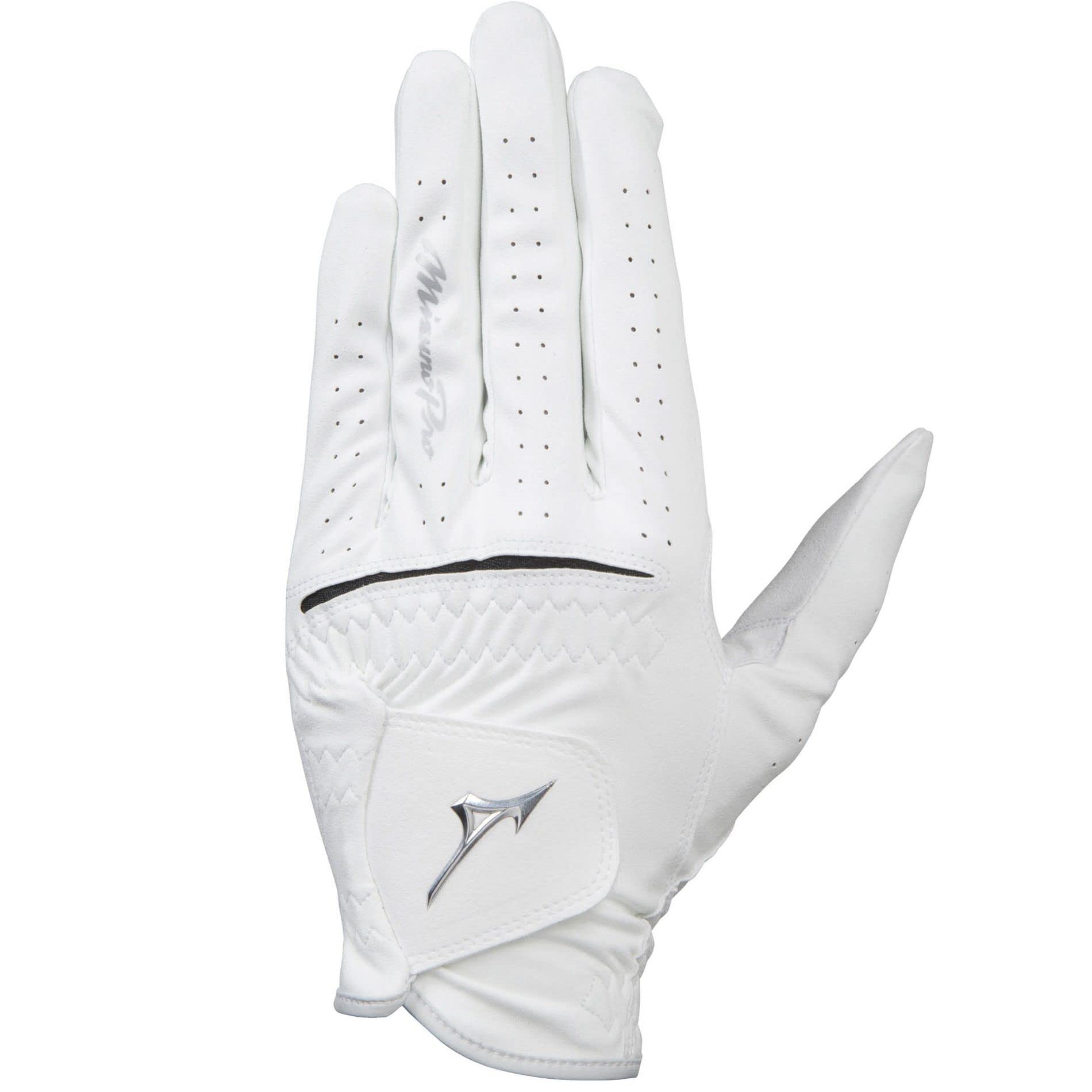 

MIZUNO Mizuno Pro Golf Artificial Leather and Synthetic Leather 5MJML901 Men s Glove, Left-Handed, (Specially Tumbled) (Suede), White, 24cm,