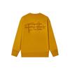 FILA Solid Color Letter Logo Embroidered Fashion Simple Round Neck Long Sleeve Sweatshirt Unisex sweatshirt Sunflower-Yellow F11U248201F-MT
