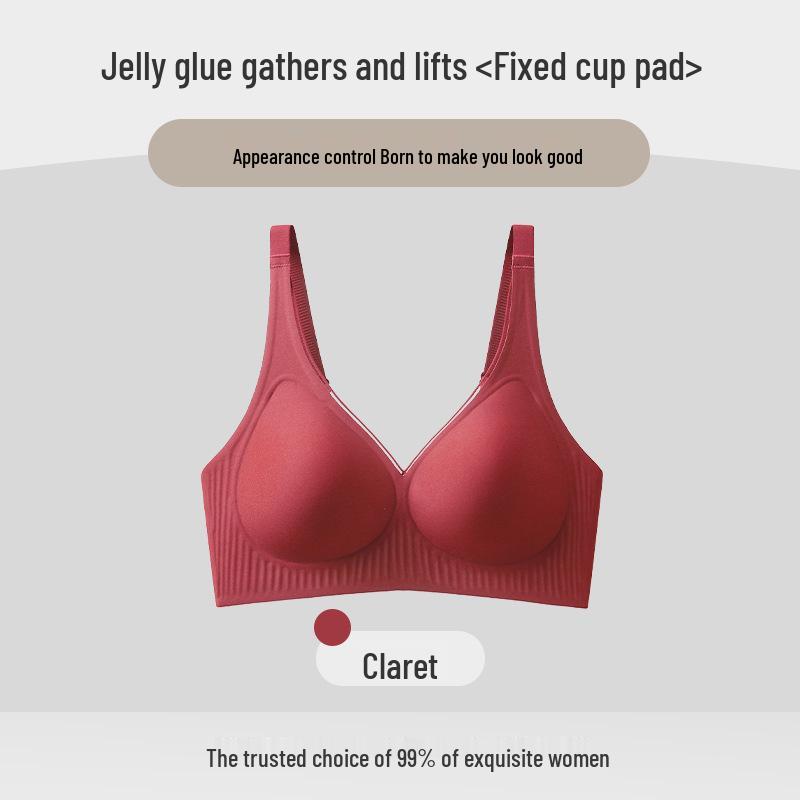 

Seamless Soft Support Anti-Sag Women s Thin Cup Comfortable Breathable Back Bra M